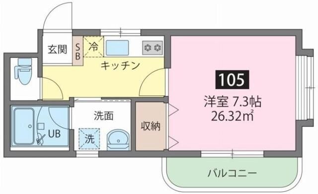 リヴェール石川台の間取り