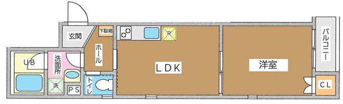 ロイヤルレジデンス の間取り|間取りです。
