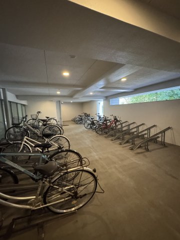 Le-lion大塚の駐車場