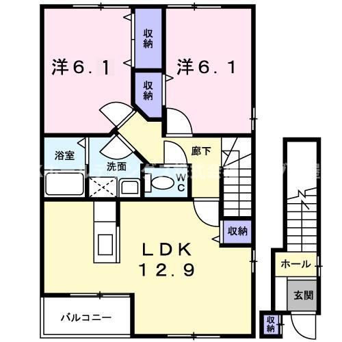 セトルフィールドの間取り