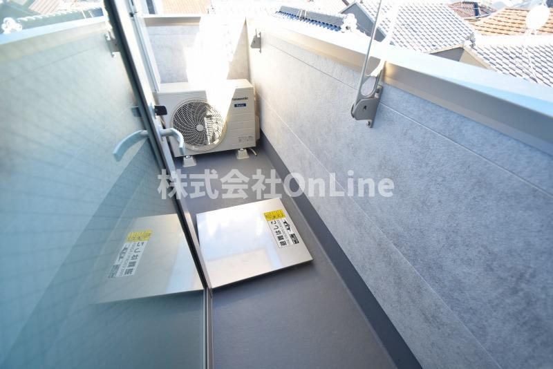 フジパレス俊徳道のバルコニー