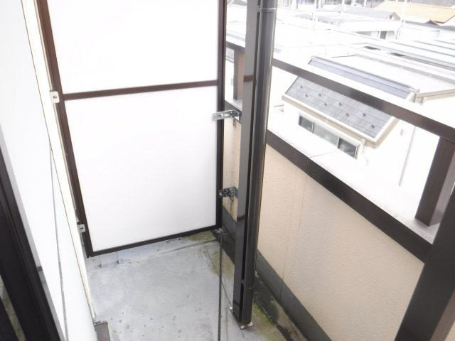 サンワールドのバルコニー|他のお部屋の参考写真となります。