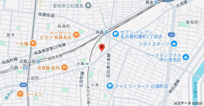 【地図】 | ハーモニーテラス松葉町Ⅵ