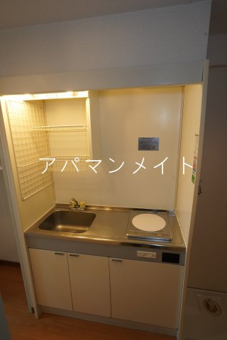【キッチン】 | IHコンロ１口付き