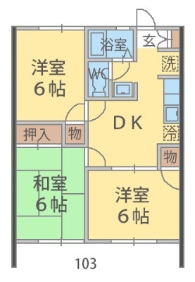 特典：仲介手数料が50％OFFです‼の間取り
