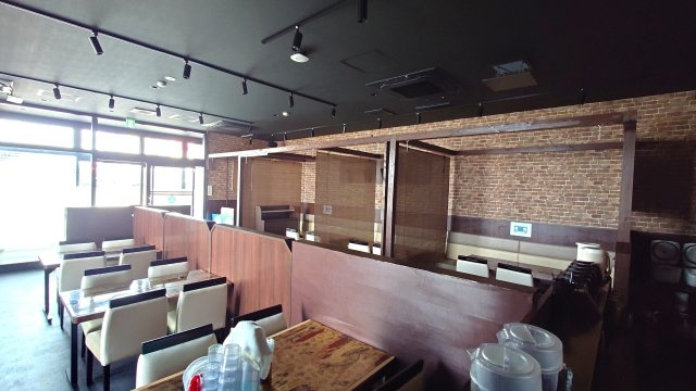 魚津市吉島貸店舗(飲食店)の内装