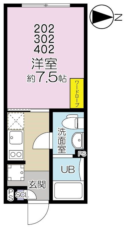 LAPiS下目黒 の間取り