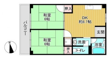 センチュリー二十二の間取り
