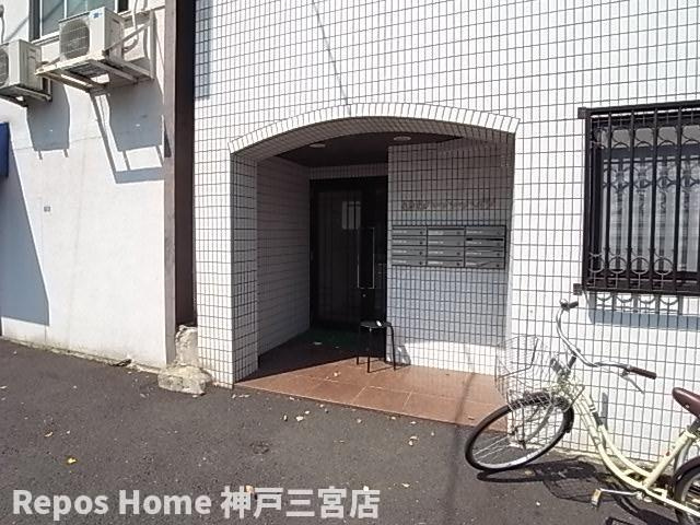 ときわハーバーハイツのエントランス