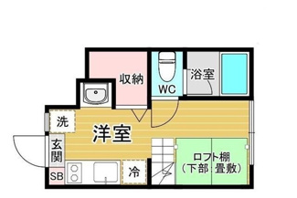 【間取り】 | クラソ下北沢 | 間取りです。