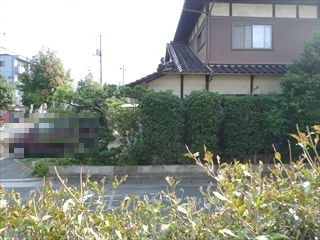 リビエラ南　B棟の展望|募集のお部屋（101号室）からの眺望です！