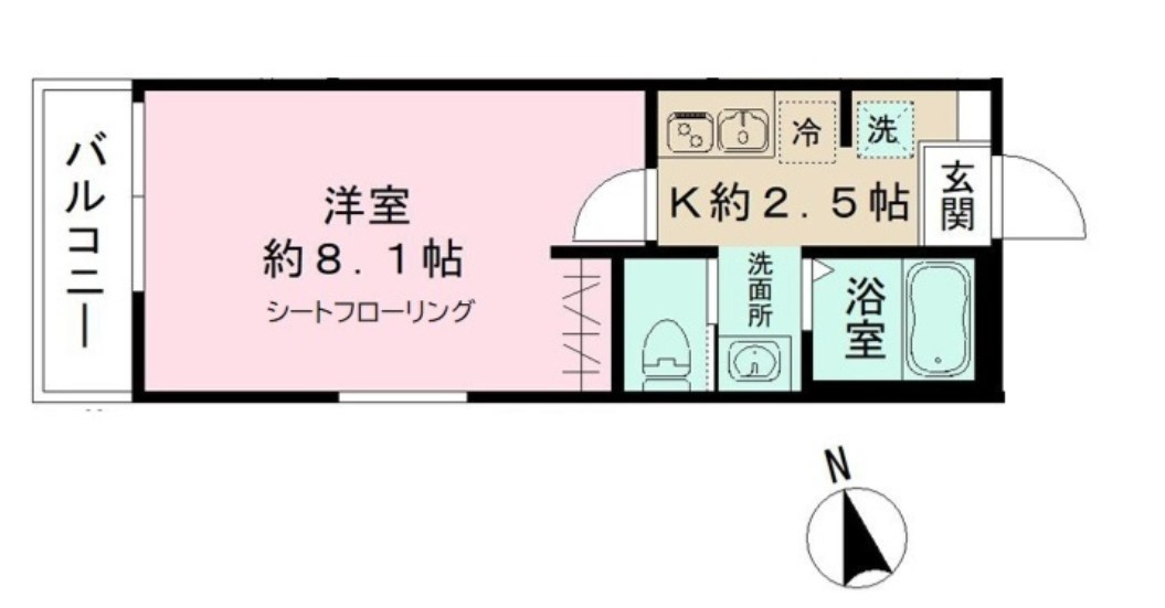 【仲介手数料：50％OFF】対象物件！の間取り