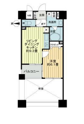 【間取り】 | サーパス松屋町筋