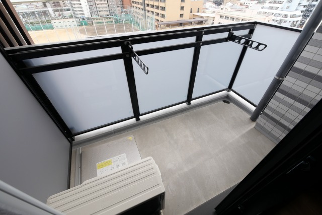 大阪市港区波除２丁目の賃貸マンションのバルコニー
