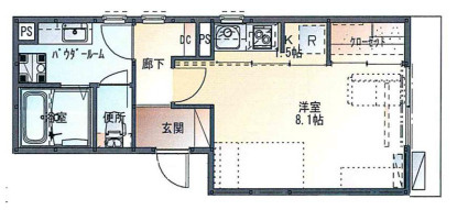 GI-ZⅢの間取り