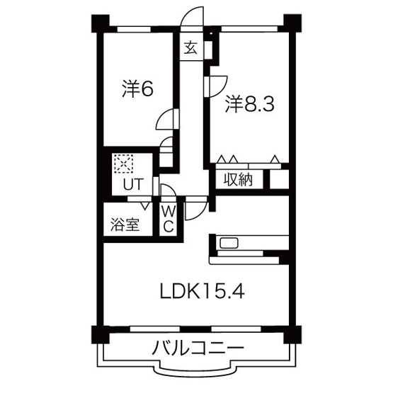 【間取り】 | ホリーステージ城山
