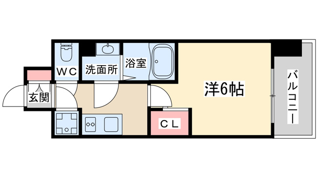 【間取り】 | エスリード南森町