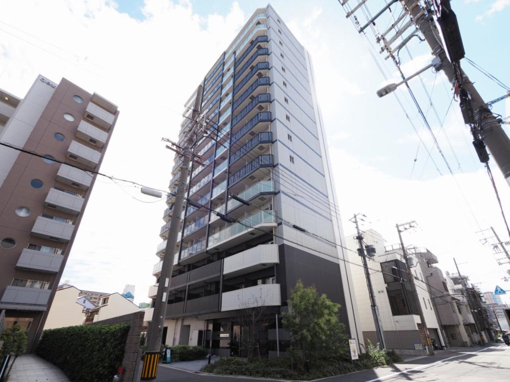 大阪市北区長柄中２丁目の賃貸マンションの外観