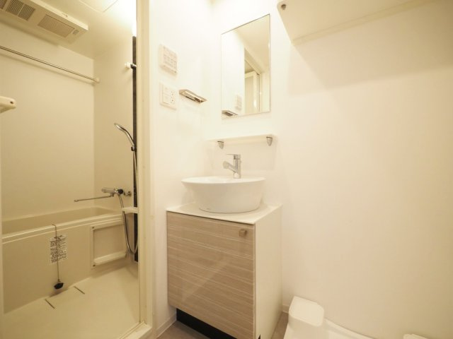 大阪市北区長柄中２丁目の賃貸マンションの洗面所