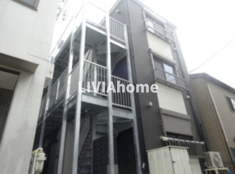 川崎市川崎区渡田山王町のアパートの外観