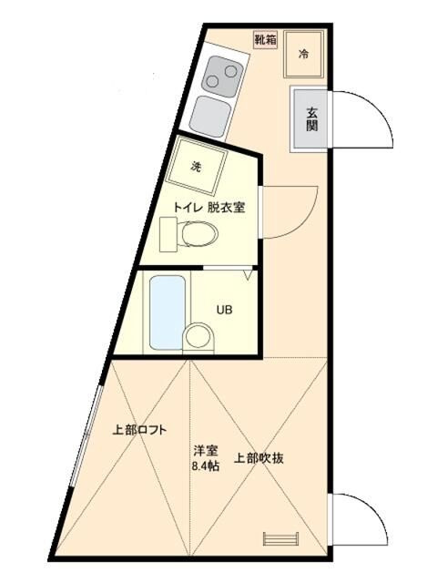 ラビアン板橋Ａの間取り