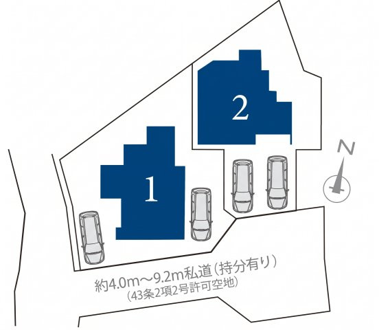 戸塚区上柏尾町　新築戸建て　第11の区画図