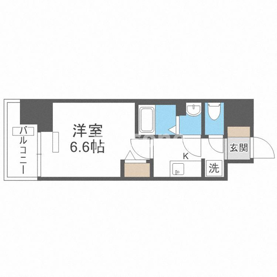 【間取り】 | プレサンス立売堀ベルヴィル
