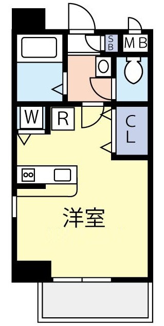 グランヴァン大井町Ⅱの間取り|間取りです。