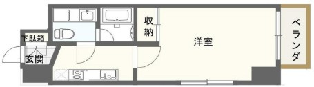 アルシュ勝どきの間取り|間取りです。