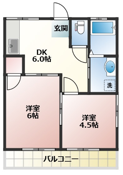 第2栄町レジデンスの間取り