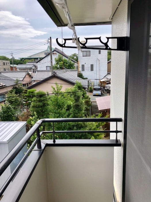 メゾン・ド・ラヴィ金屋橋　Ｎのバルコニー
