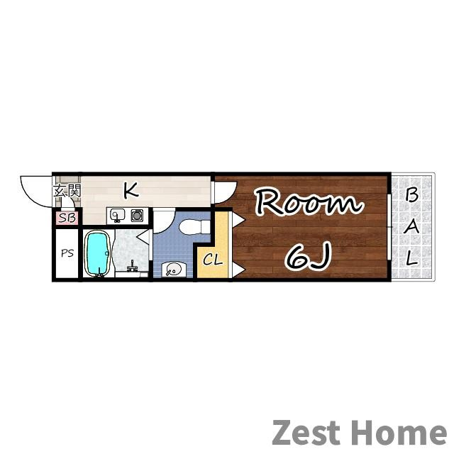 ハイツ24の間取り