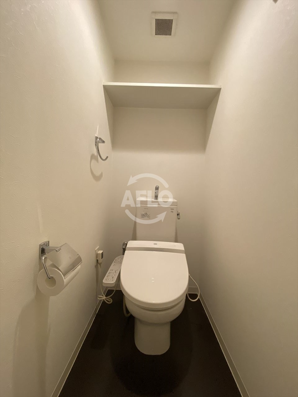FLAT34上本町　五条小学校区のトイレ|FLAT34上本町　温水洗浄便座