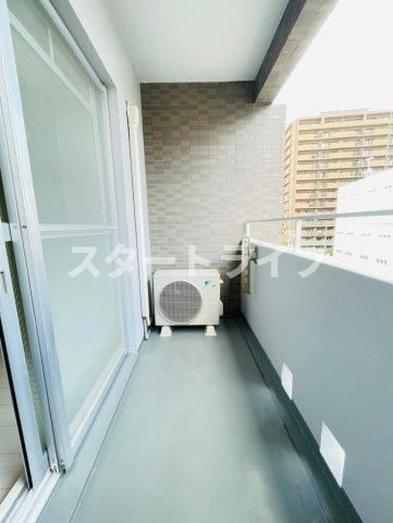 大阪市淀川区東三国５丁目の賃貸マンションのバルコニー|参考写真