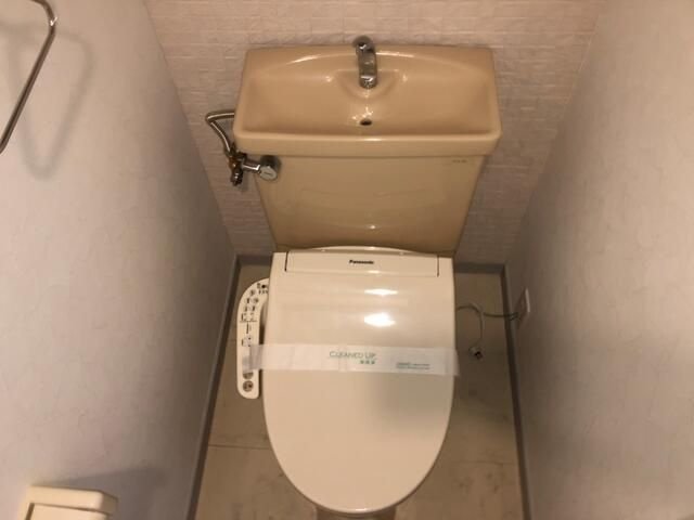 相模原市中央区上溝３丁目の賃貸マンションのトイレ