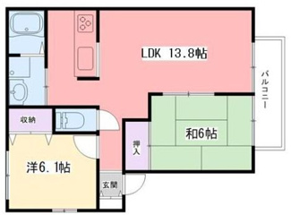 【間取り】 | ソルレバンテ6