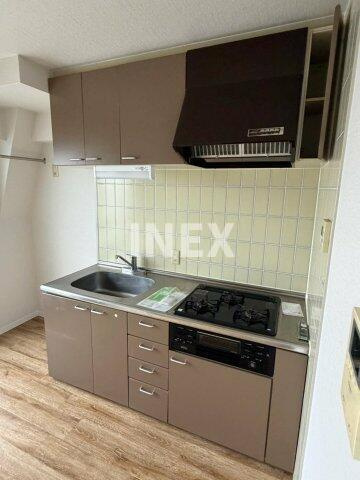 横浜市鶴見区栄町通２丁目の賃貸マンションのキッチン