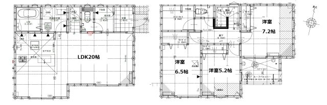 【間取り】 | 三島市富田町01期　新築戸建　2号棟