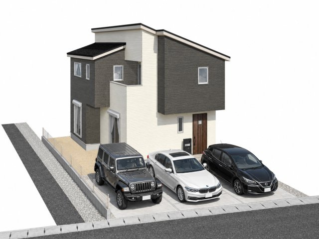 【完成予想図】 | 三島市富田町01期　新築戸建　2号棟