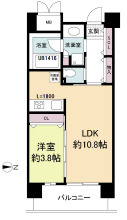 【間取り】 | セレニテ心斎橋グランデ