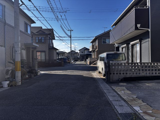 神戸市西区玉津町高津橋戸建の前面道路含む現地写真