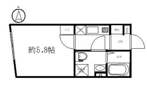 カーサ上野入谷の間取り