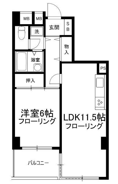 ラ・フォレ根岸の間取り|間取りです。