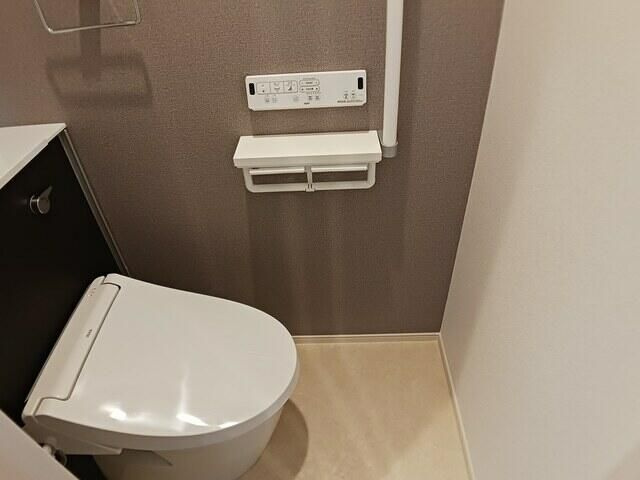 【トイレ】 | パルクヴィラⅡ | 落ち着いたトイレです