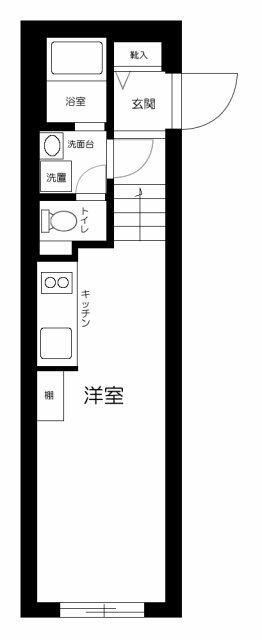 Live Flat蔵前の間取り
