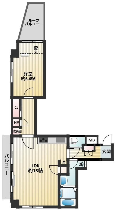 新宿区西落合３丁目の賃貸マンション