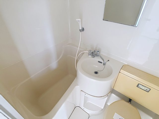 Aコーポの浴室