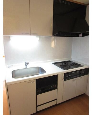 青木町戸建てのキッチン
