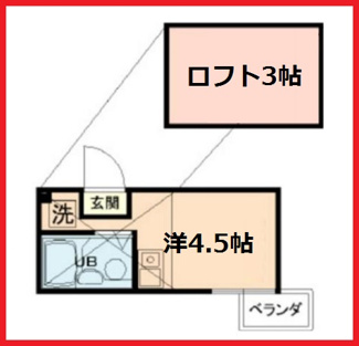 【間取り】 | シャンテ東日暮里