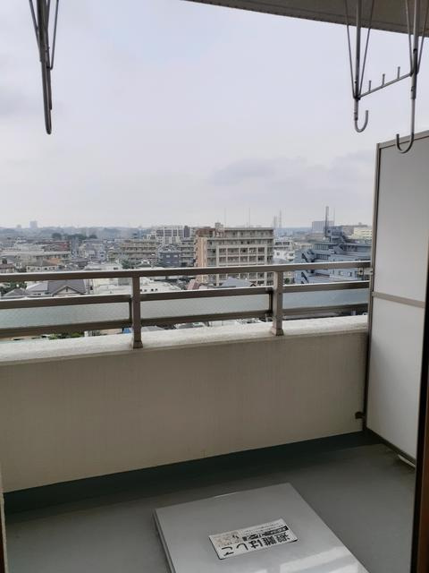 インサイドレターのバルコニー